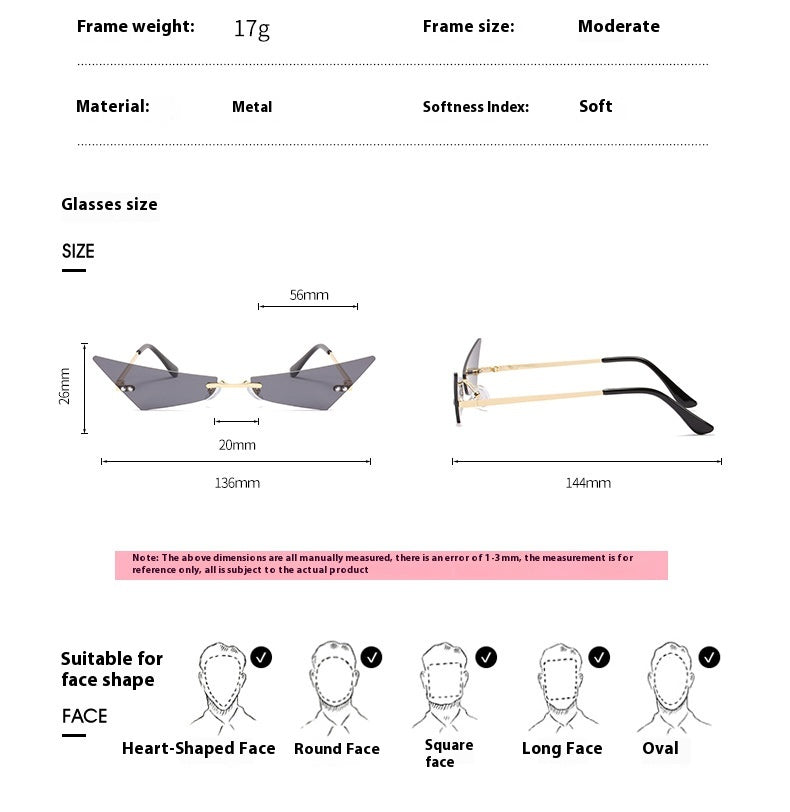 Retro Cat Eye Disco Sunglasses | Gold & Silver Frame | Luxury Style