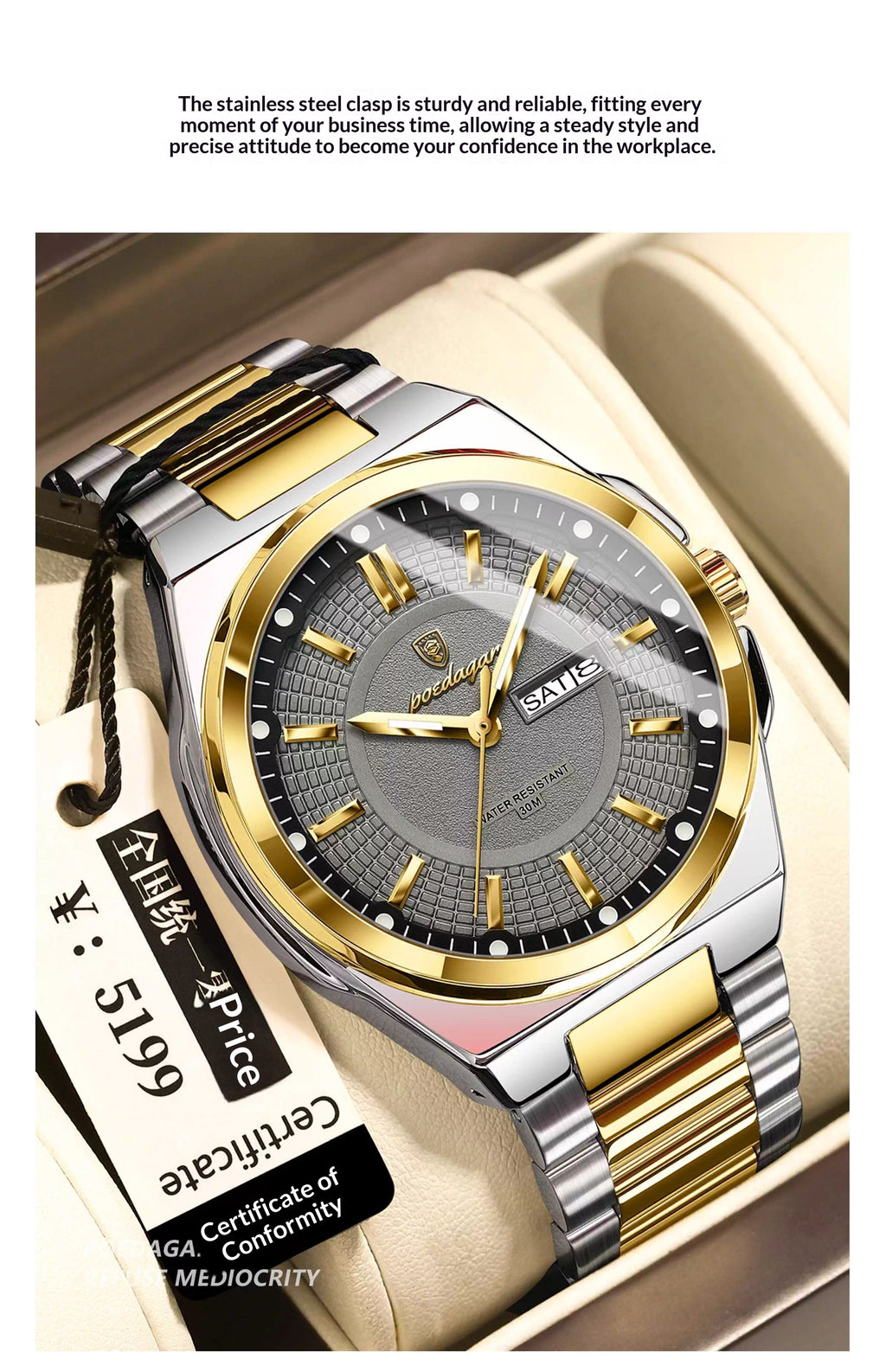 Luxury Minimalist Men's Watch | Ultra-Slim Alloy Timepiece | 11 Colour Finishes