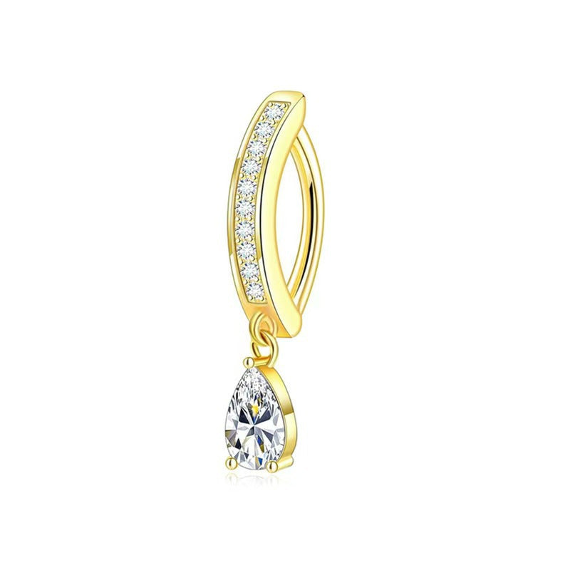 Zircon Butterfly Belly Button Ring — 60 Designs