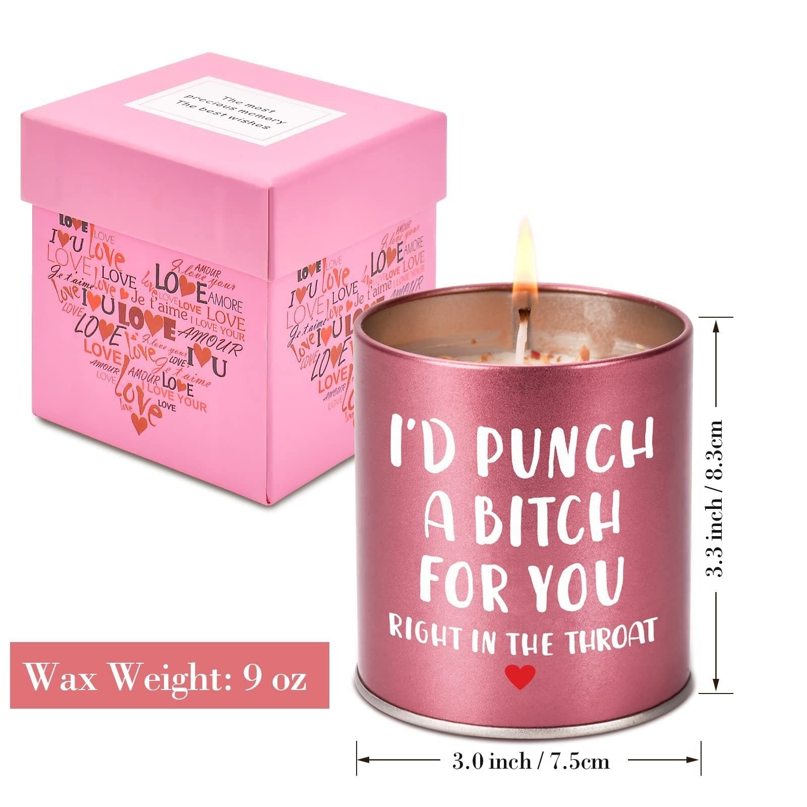 Aromatherapy Scented Candle — Tinplate Gift Edition