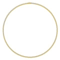 Solitude Moissanite Necklace – Gold, Platinum & Rose Gold | Sterling Silver