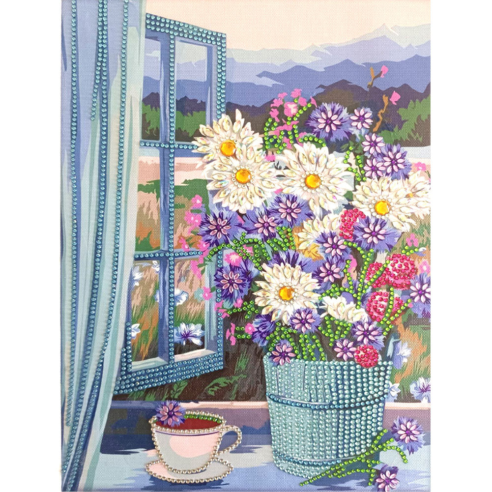 5D Diamond Painting Kit — DIY Mosaic Art for Home Decor