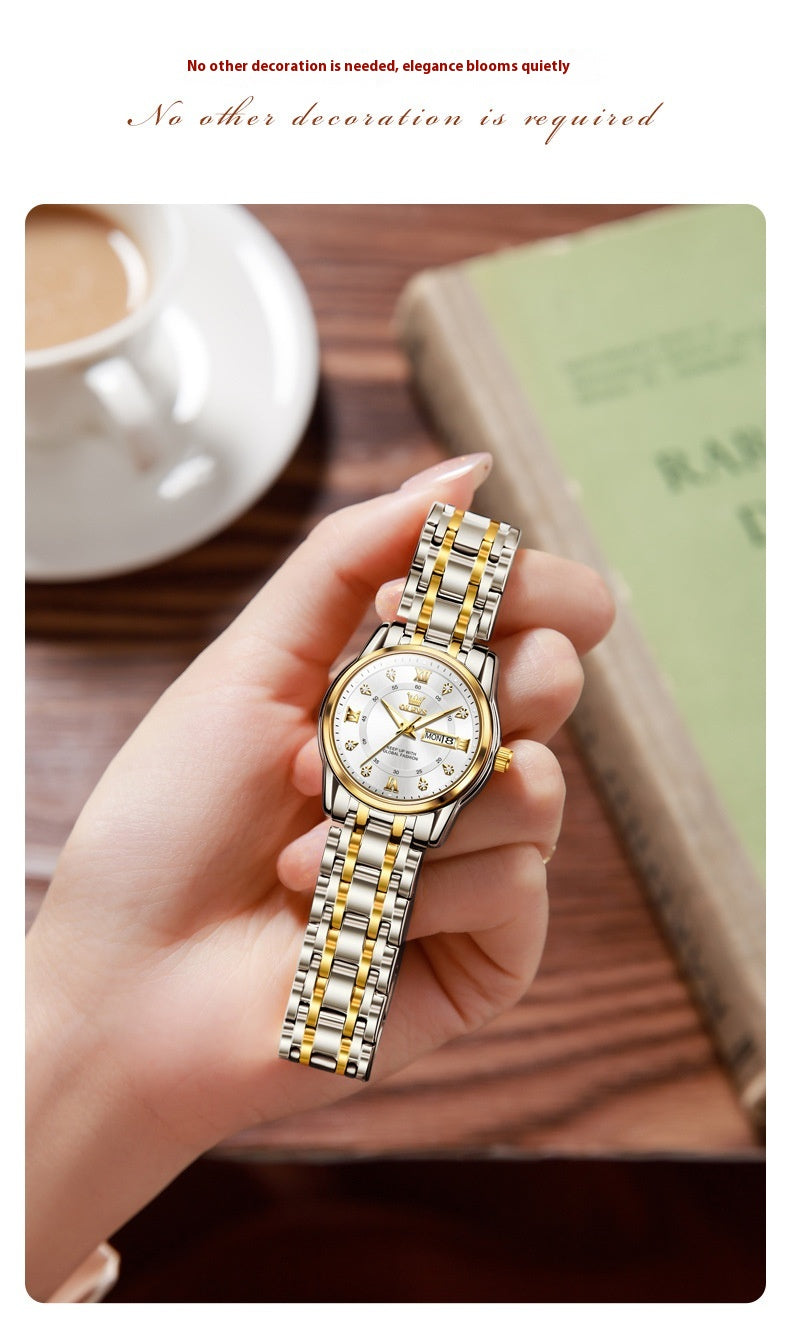 "Tempus — Luxury Quartz Watch | Roman Numerals | Waterproof | Men & Women"
