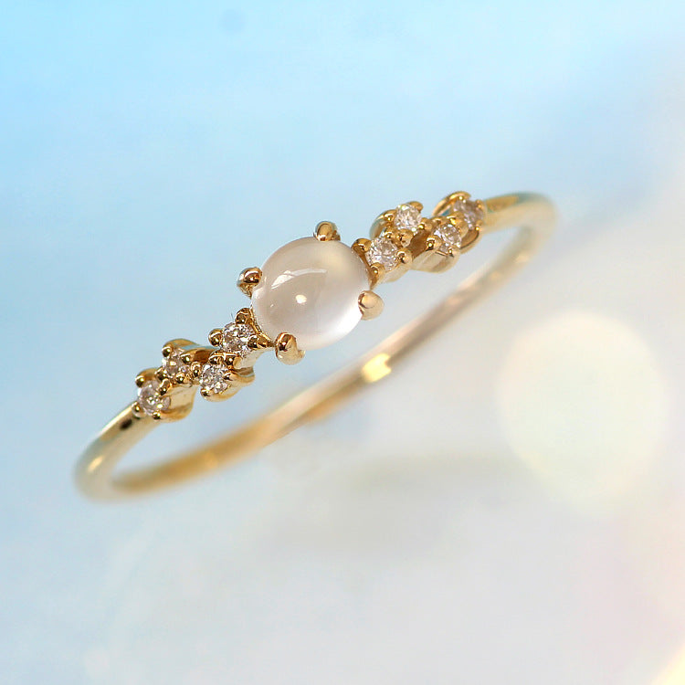 Luna Blue Moonstone Ring