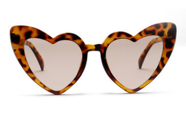 Peach Heart Sunglasses — Romantic Fashion Eyewear