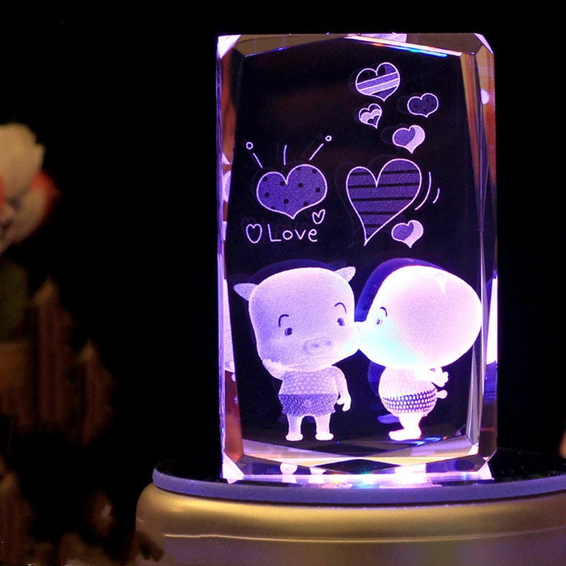 Crystal Bloom — LED Crystal Light | Luxury Gift Box
