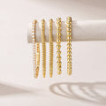 Moissanite Tennis Bracelet – Platinum-Plated Sterling Silver | Statement Luxury