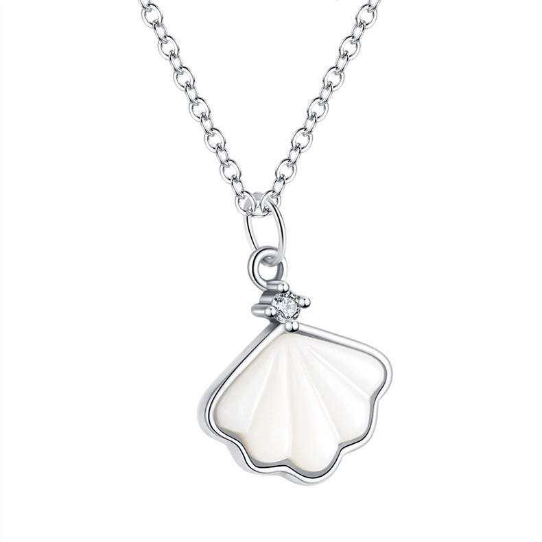 Silver Whisper – 925 Sterling Silver Geometric Charm Luxury Necklace