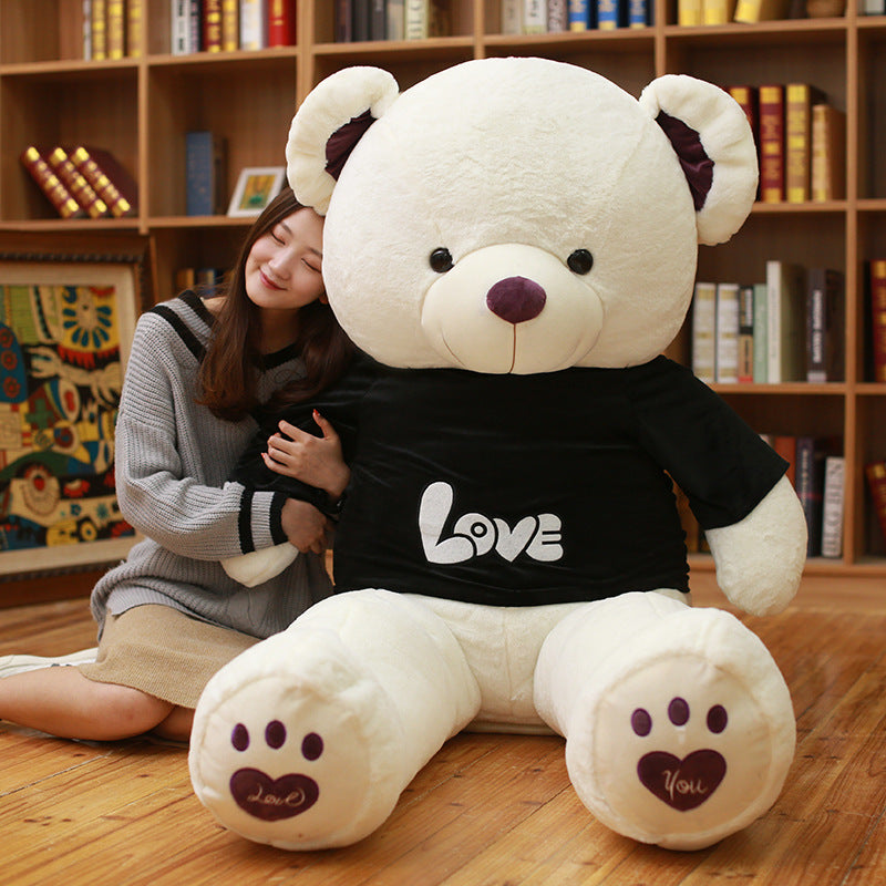 The Ribbon Hug Bear — Luxury Plush Teddy Collection
