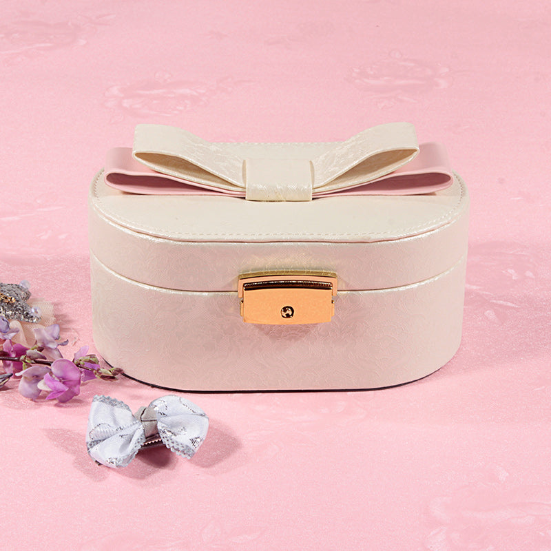 Velvet Touch — Luxury PU Leather Jewellery Box & Travel Case