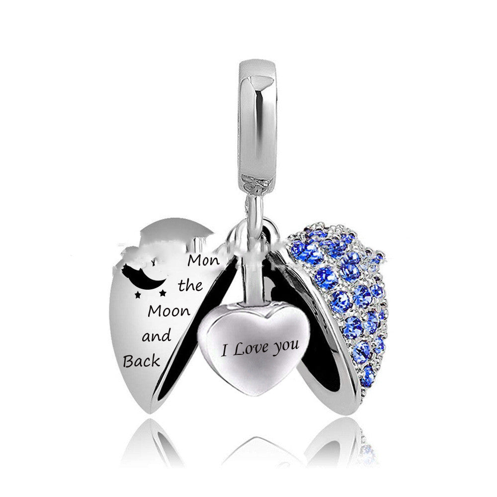 Birth Month Pendant — Women's Perfume Locket Necklace