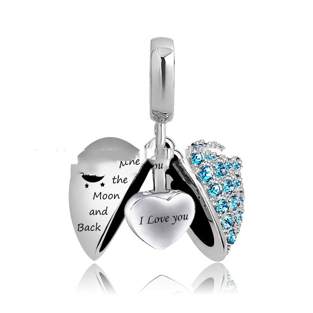 Birth Month Pendant — Women's Perfume Locket Necklace