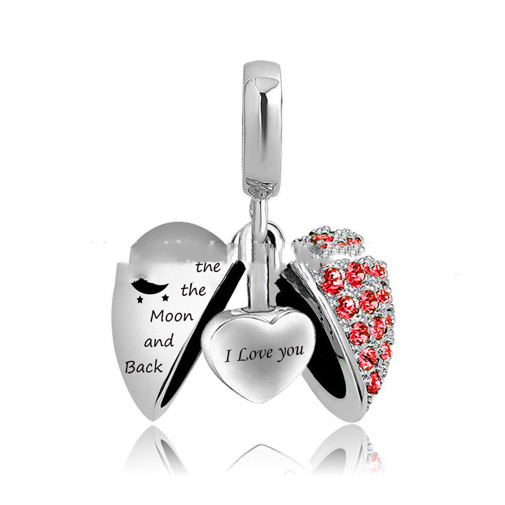 Birth Month Pendant — Women's Perfume Locket Necklace