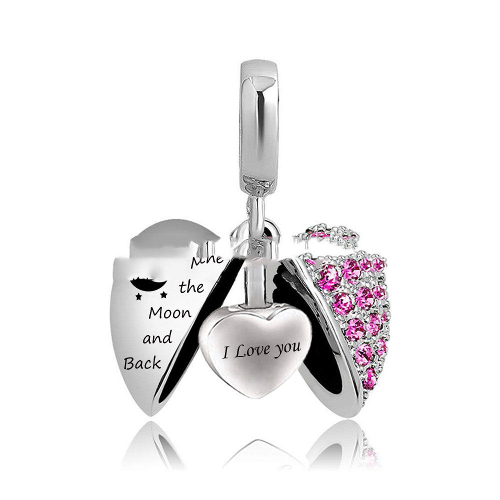 Birth Month Pendant — Women's Perfume Locket Necklace