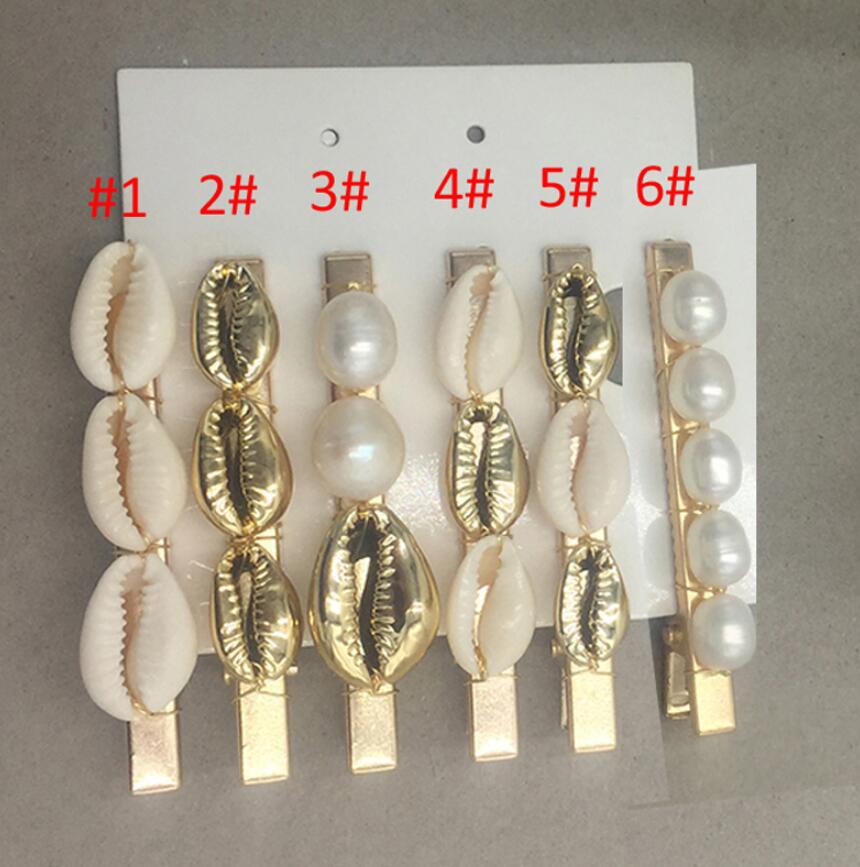 Natural Pearl & Amethyst Hair Clip — Freshwater Elegance