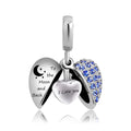 Birth Month Pendant — Women's Perfume Locket Necklace