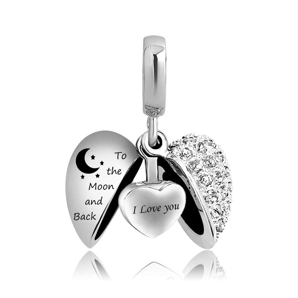 Birth Month Pendant — Women's Perfume Locket Necklace