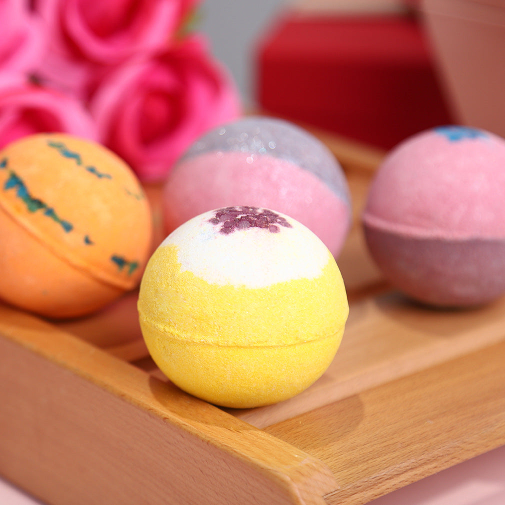 Two-Tone Bath Salt Bomb — Artisan Spa Collection