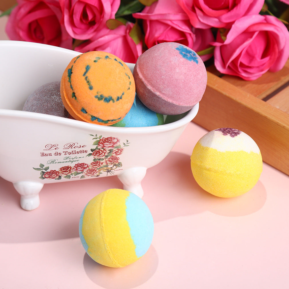 Two-Tone Bath Salt Bomb — Artisan Spa Collection
