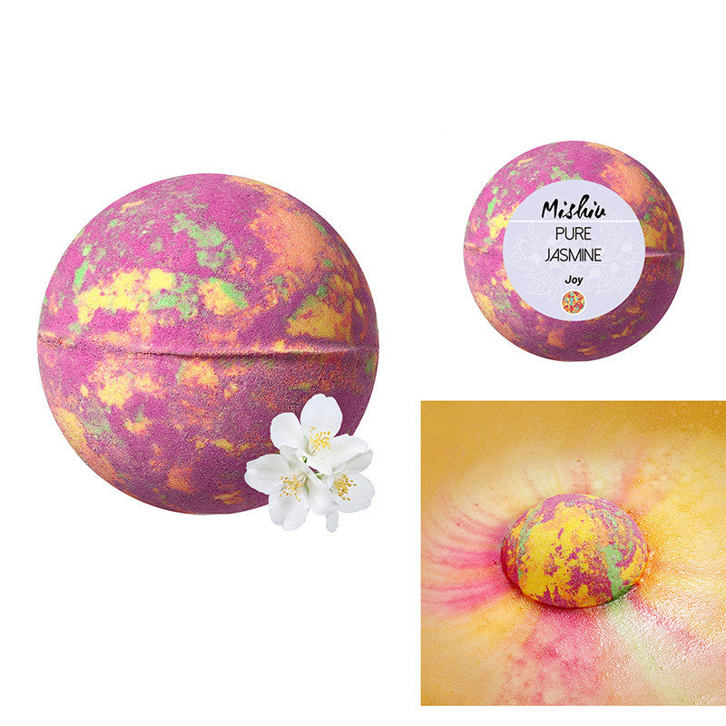 Rainbow Bath Salt Bomb — 12 Gourmet Scents Collection