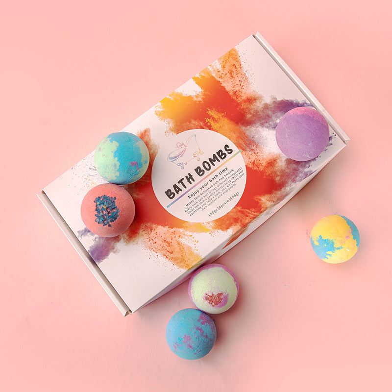 Luxury Bath Bomb Gift Box — 14 Pieces with Minerals & Botanicals