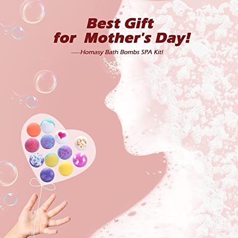 Luxury Bath Bomb Gift Box — 14 Pieces with Minerals & Botanicals