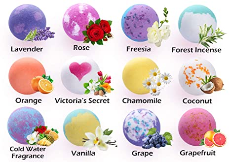Luxury Bath Bomb Gift Box — 14 Pieces with Minerals & Botanicals