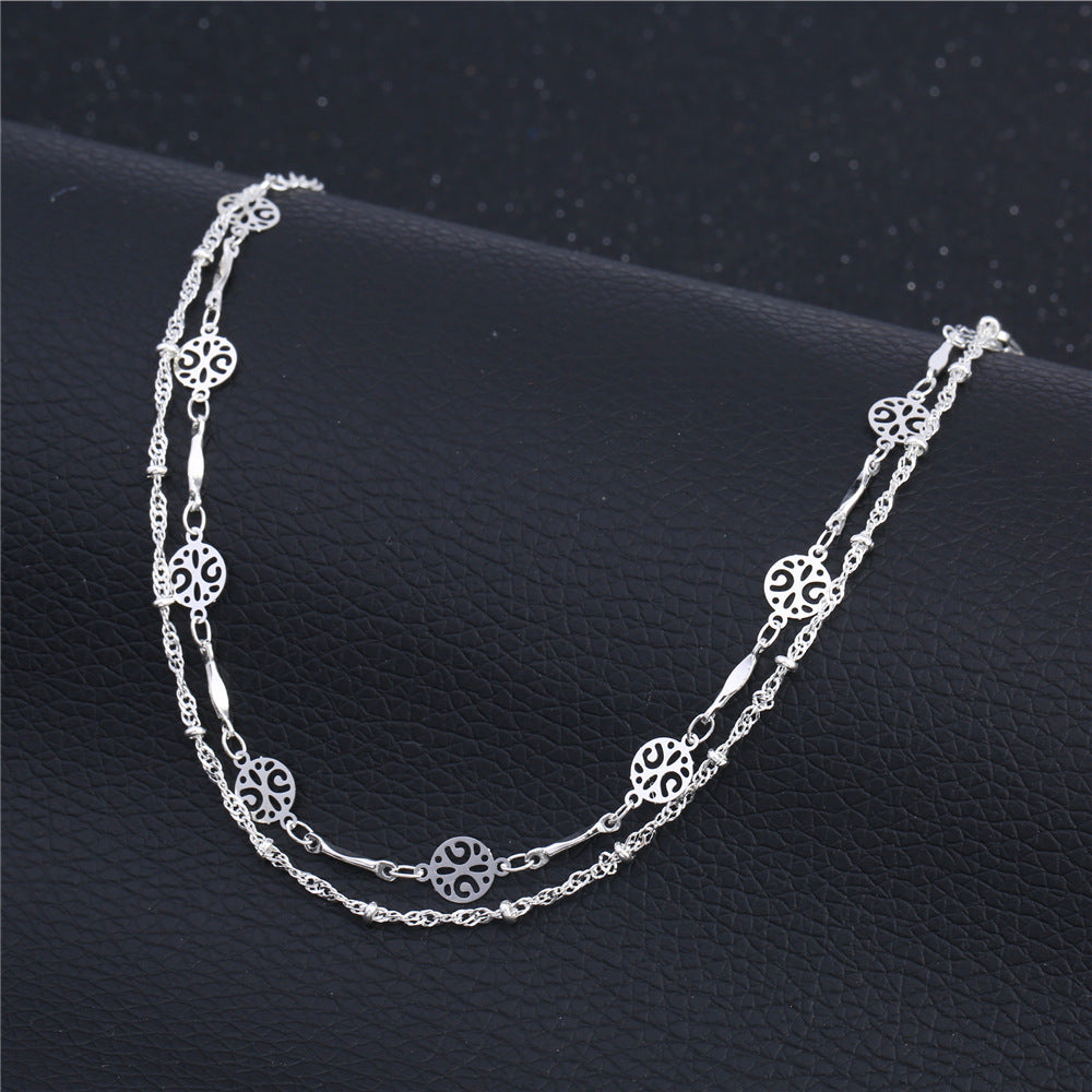 Étoile — Silver Constellation Anklet