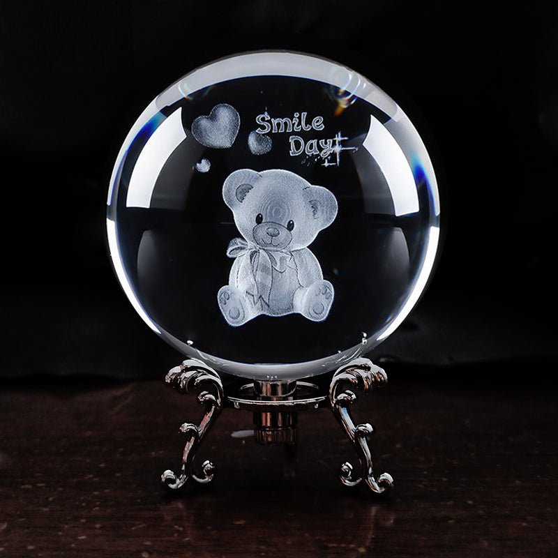 Crystal Fortune Ball — Luxury Feng Shui Light Sculpture