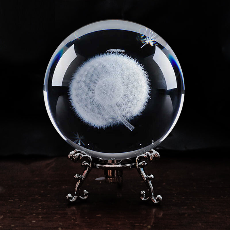 Crystal Fortune Ball — Luxury Feng Shui Light Sculpture