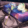 Handcrafted Gold Foil Rose | Luminous Luxury Gift Box