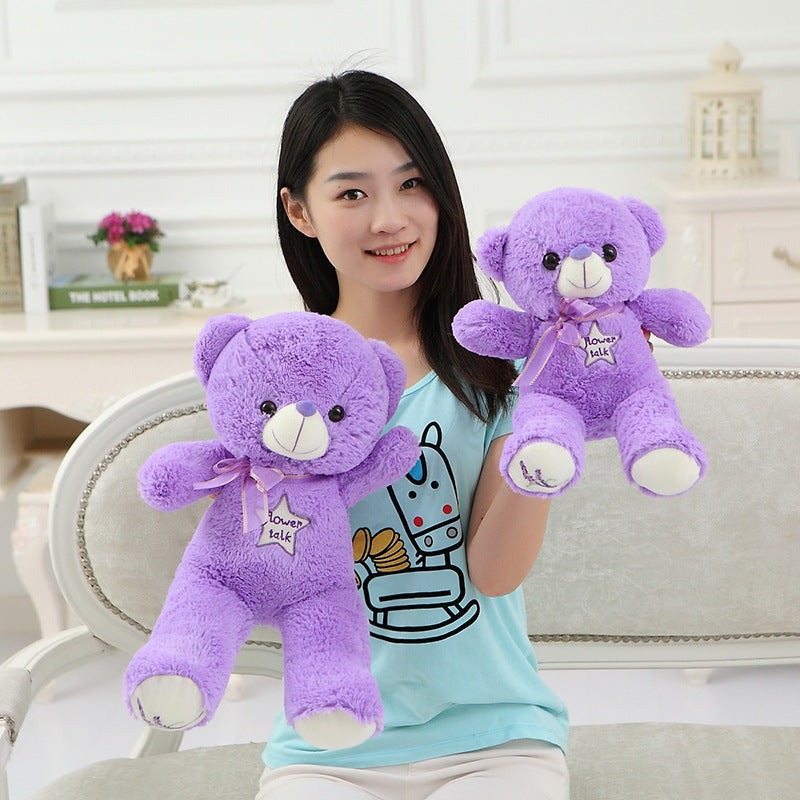 Luxury Lavender Plush Bear — Velvet Soft & Scented