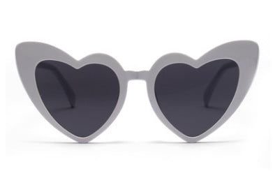 Peach Heart Sunglasses — Romantic Fashion Eyewear