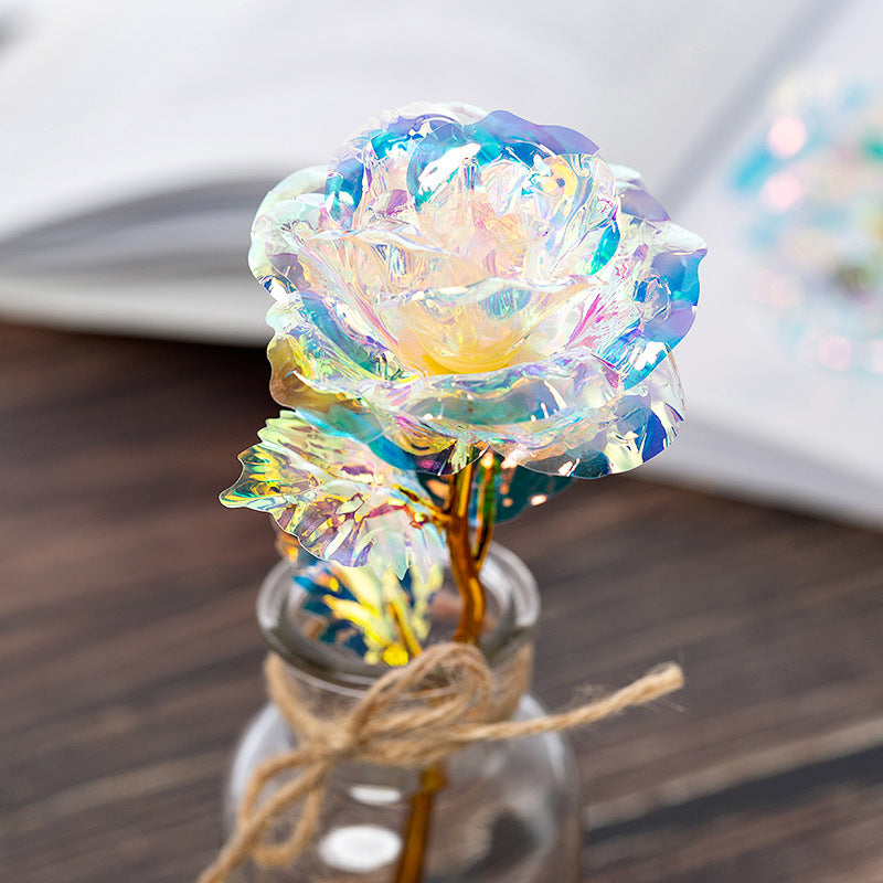 Handcrafted Gold Foil Rose | Luminous Luxury Gift Box