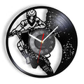 Frameless Mirror Wall Clock — Minimalist Home Decor