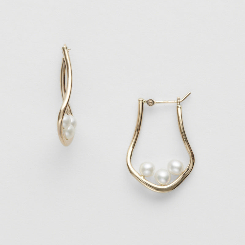 Pearl Lumière – 925 Sterling Silver Freshwater Pearl Luxury Stud Earrings