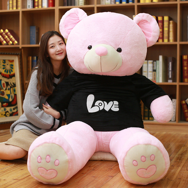 The Ribbon Hug Bear — Luxury Plush Teddy Collection