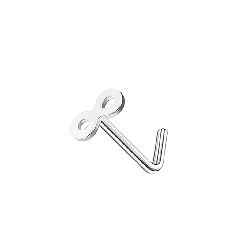 Zircon Nose Ring | Luxury Stainless Steel Piercing | 13 Styles