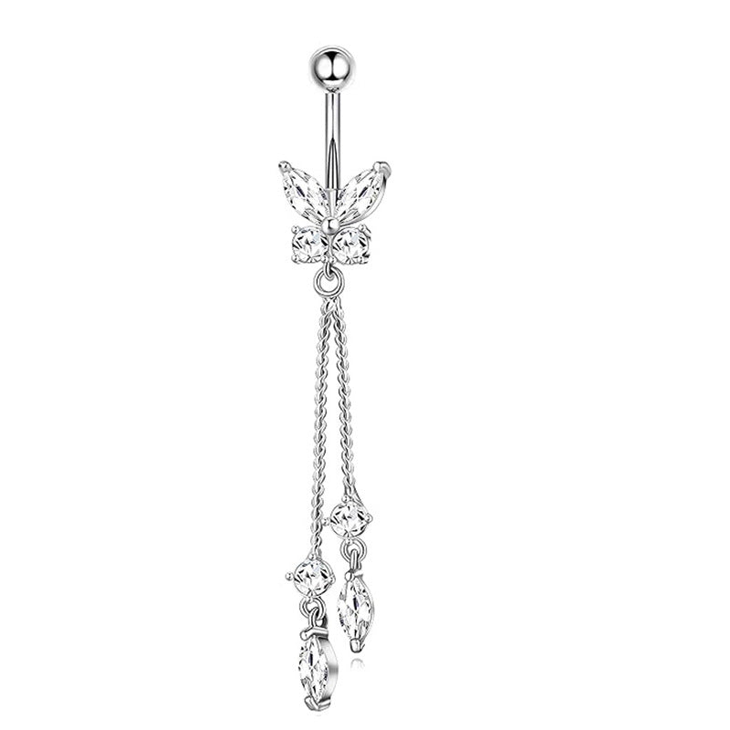 Papillon — Stainless Steel Navel Piercing Collection