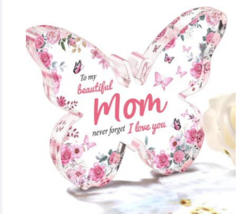 Butterfly Acrylic Keepsake — Personalised Gift for Her