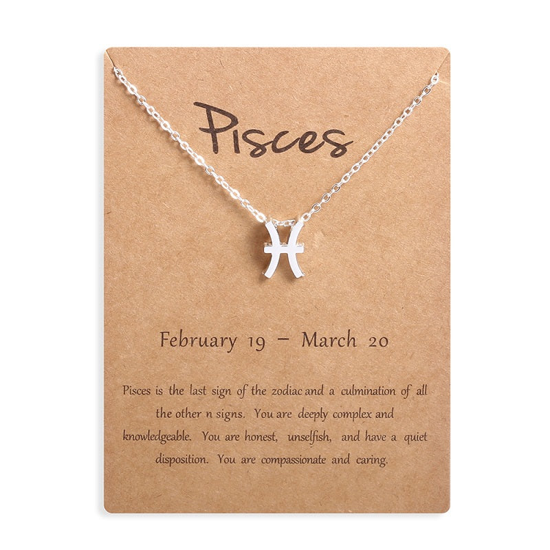 Cosmos — Zodiac Constellation Pendant Necklace