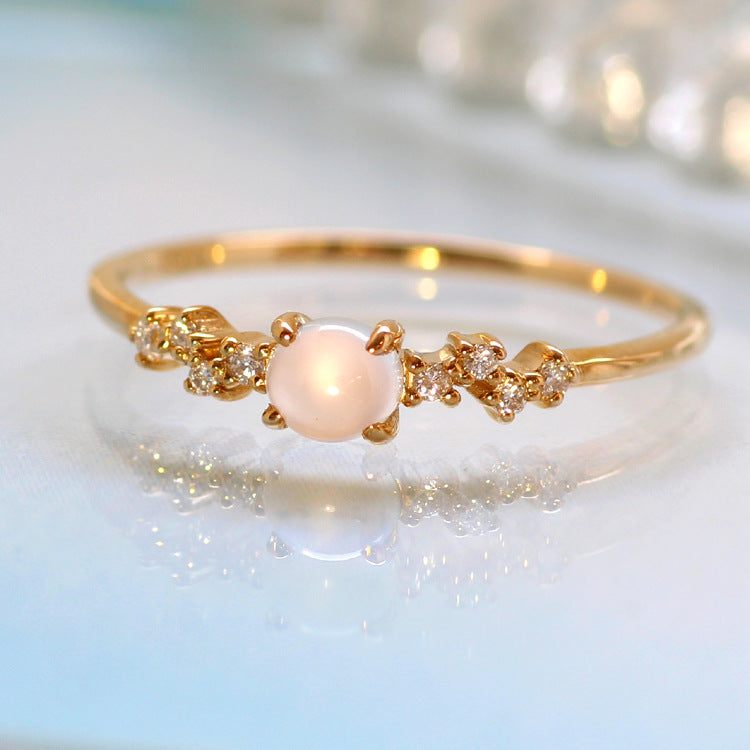 Luna Blue Moonstone Ring
