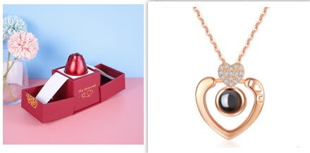 Eternal Rose — Crystal Necklace & Luxury Gift Box