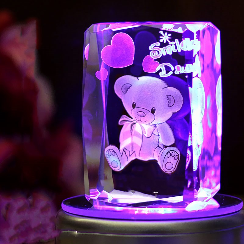 Crystal Bloom — LED Crystal Light | Luxury Gift Box