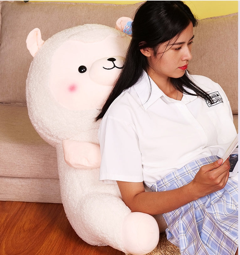 The Heart Alpaca — Luxury Plush Pillow Companion