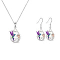 Hummingbird Dripping Oil Ornament Set | Animal Series