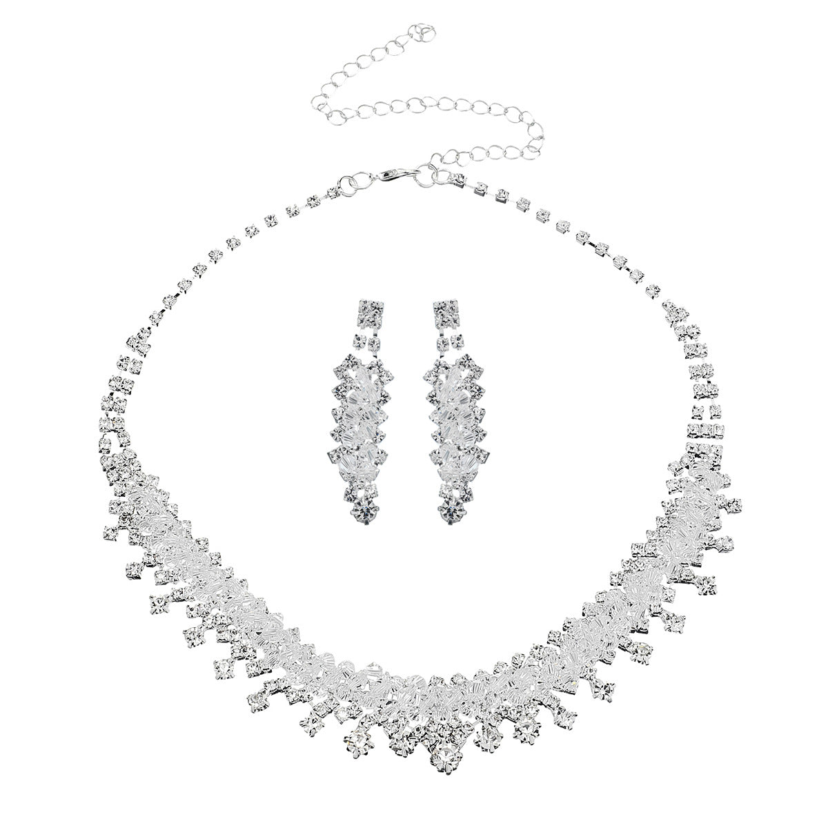 Reine — Bridal Crown & Jewellery Set