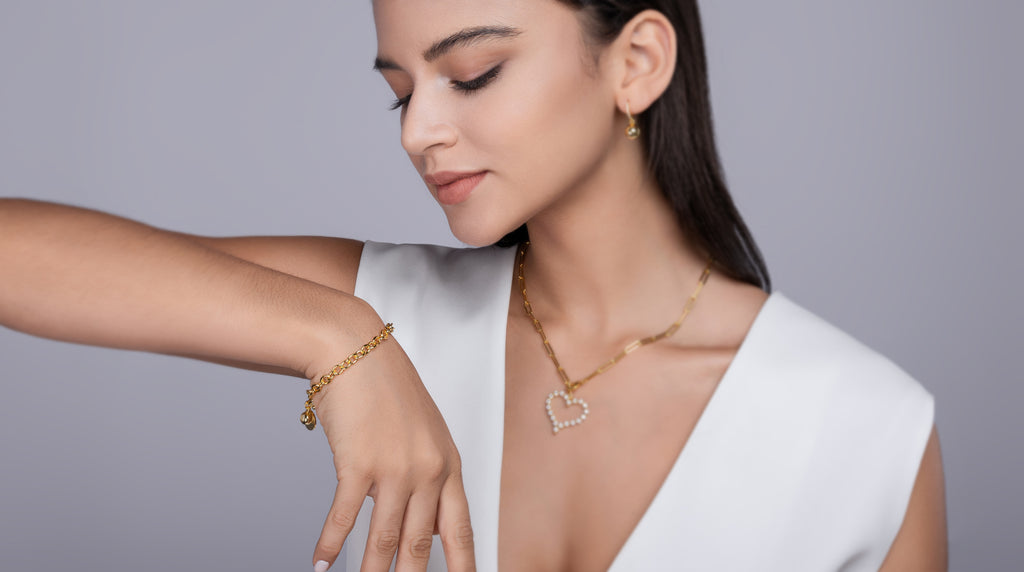 Moissanite Tennis Bracelet – 1 Carat | Gold-Plated Sterling Silver