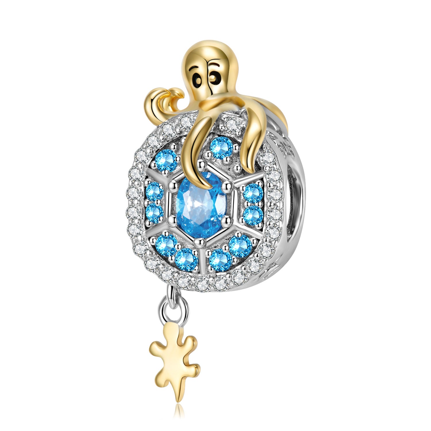 Mer — 925 Silver Ocean Charm Bead
