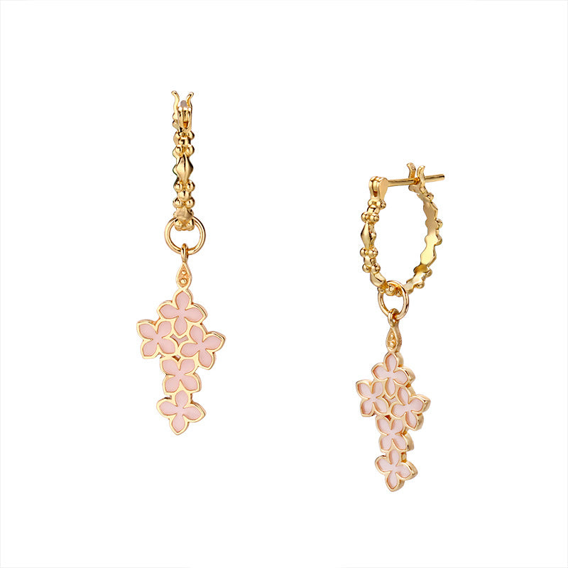 Fleurie Enamel Flower Earrings